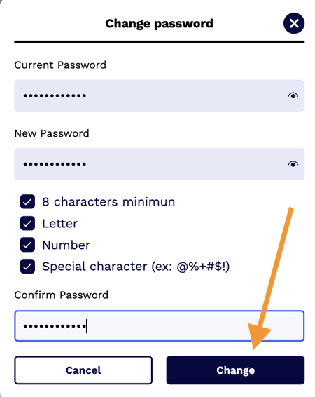 Change Password